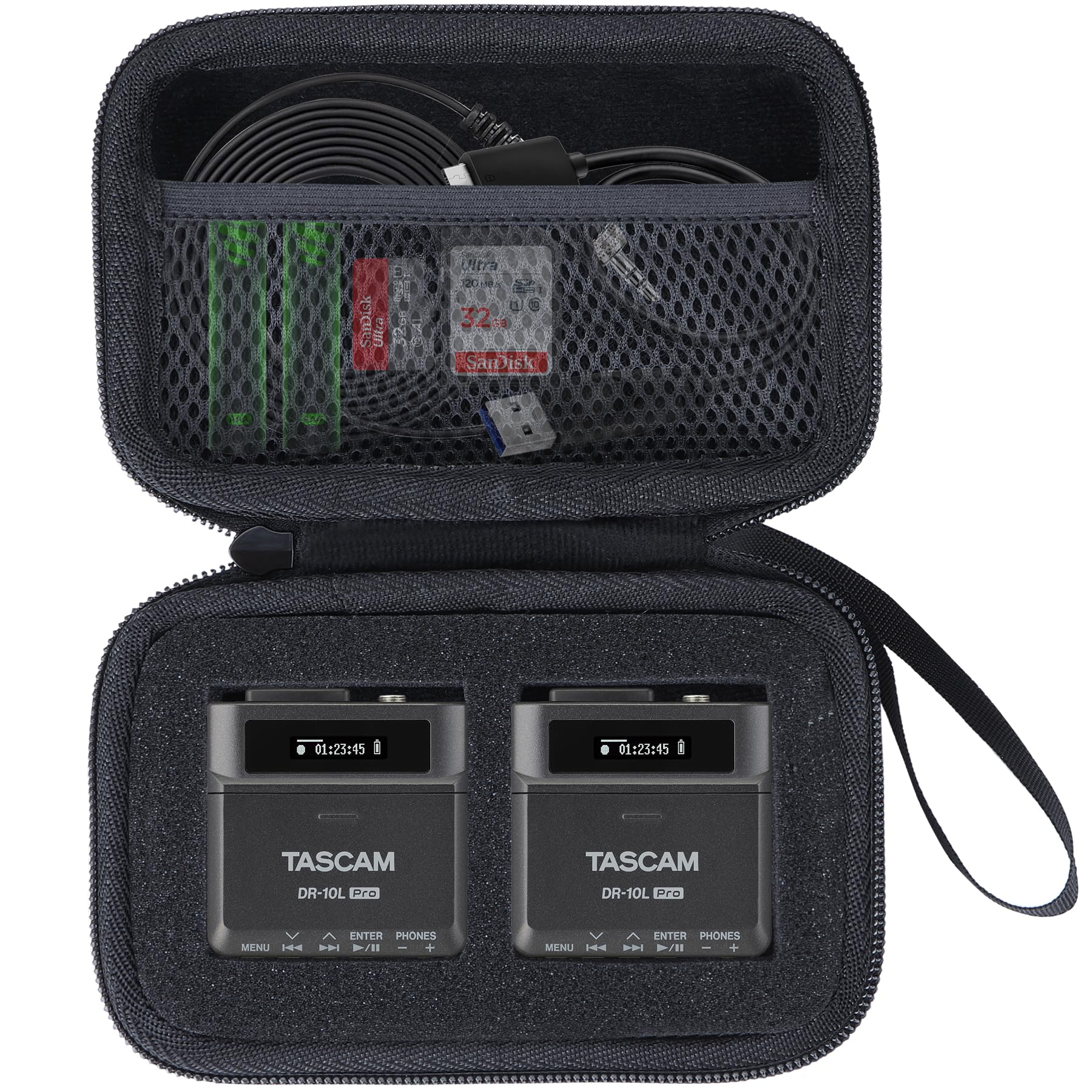 Amazon | Lebakort収納ケースと互換性のあるTASCAM タスカム DR-10L